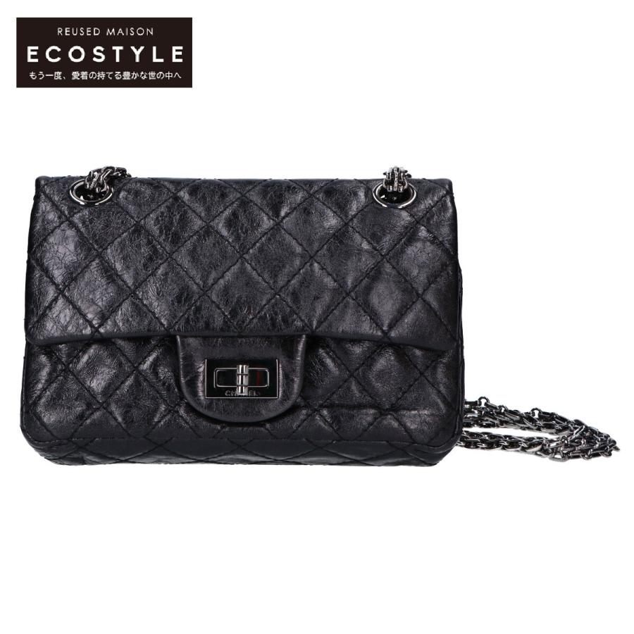 シャネル ヴィンテージ バッグ 2,55金具 CHANEL（シャネル） 11番台 ヴィンテージカーフ 2.55 クラシック