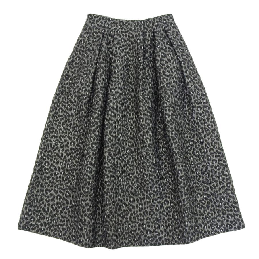 ドゥロワー ファッション Drawer ドゥロワー レオパード ジャガード