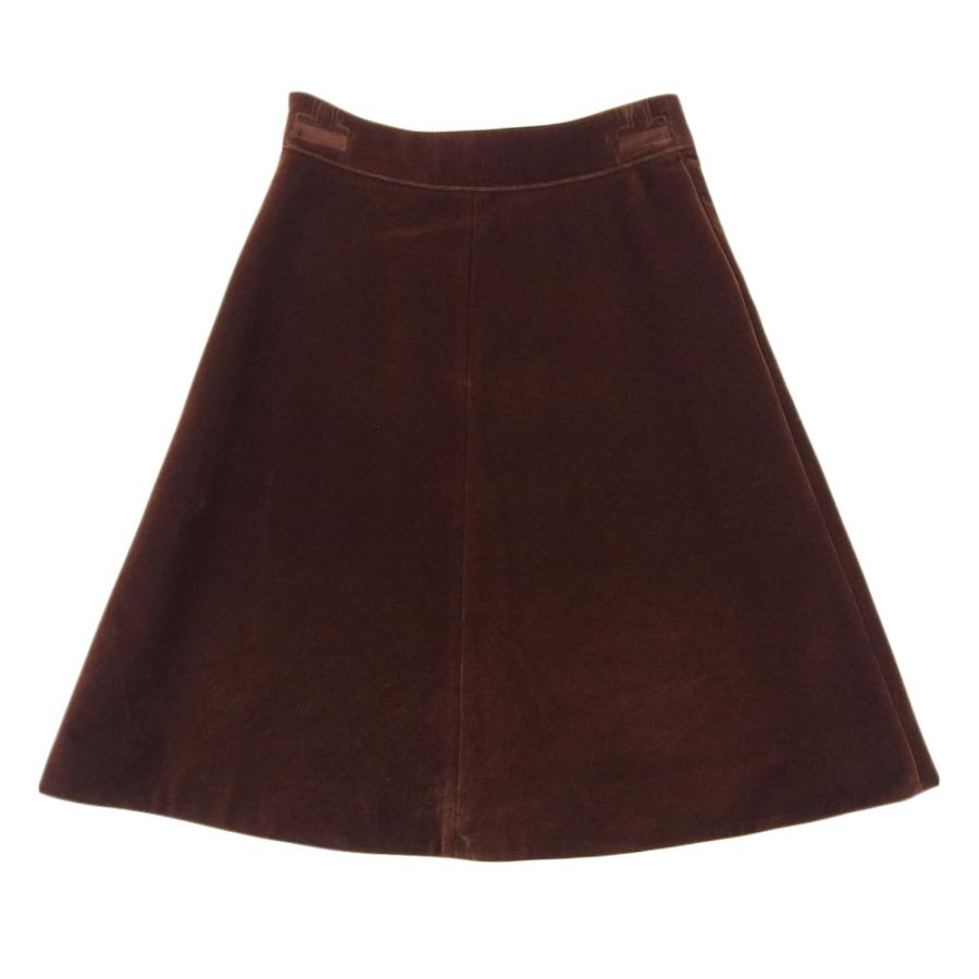 CELINE（セリーヌ） 美品 70〓S ショート ベルベット スカート