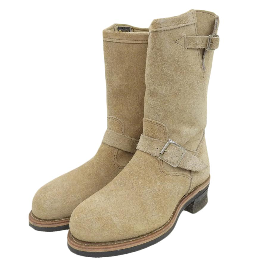 【希少】　チペワ　エンジニアブーツ　PT83 スエード 8EE 黒タグ　26cm 希少】 チペワ エンジニアブーツ PT83 スエード 8EE 黒タグ 26cm