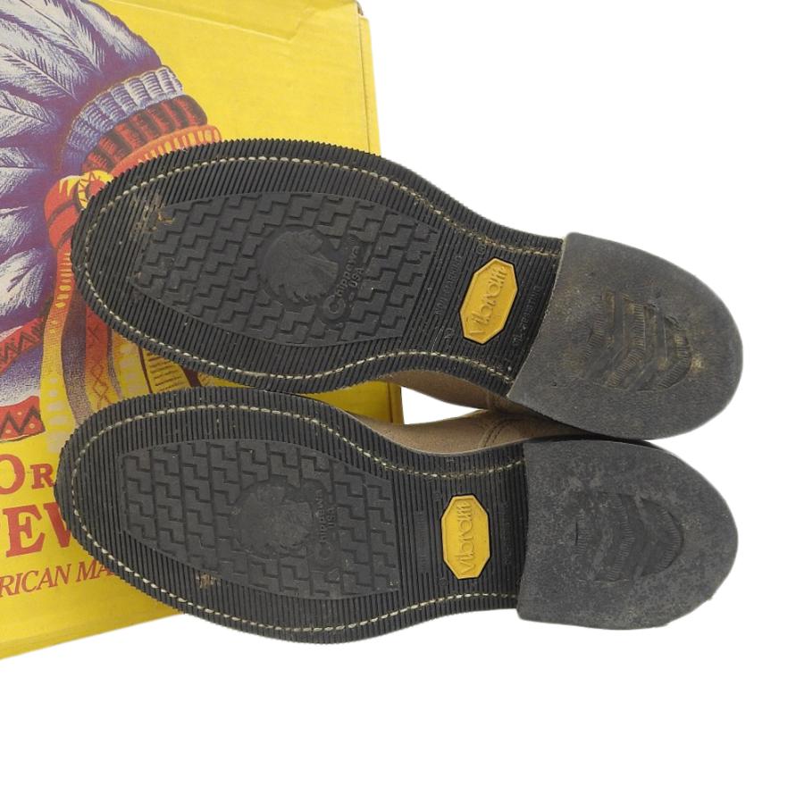 CHIPPEWA（チペワ） 美品 黒タグ スエード エンジニアブーツ メンズ