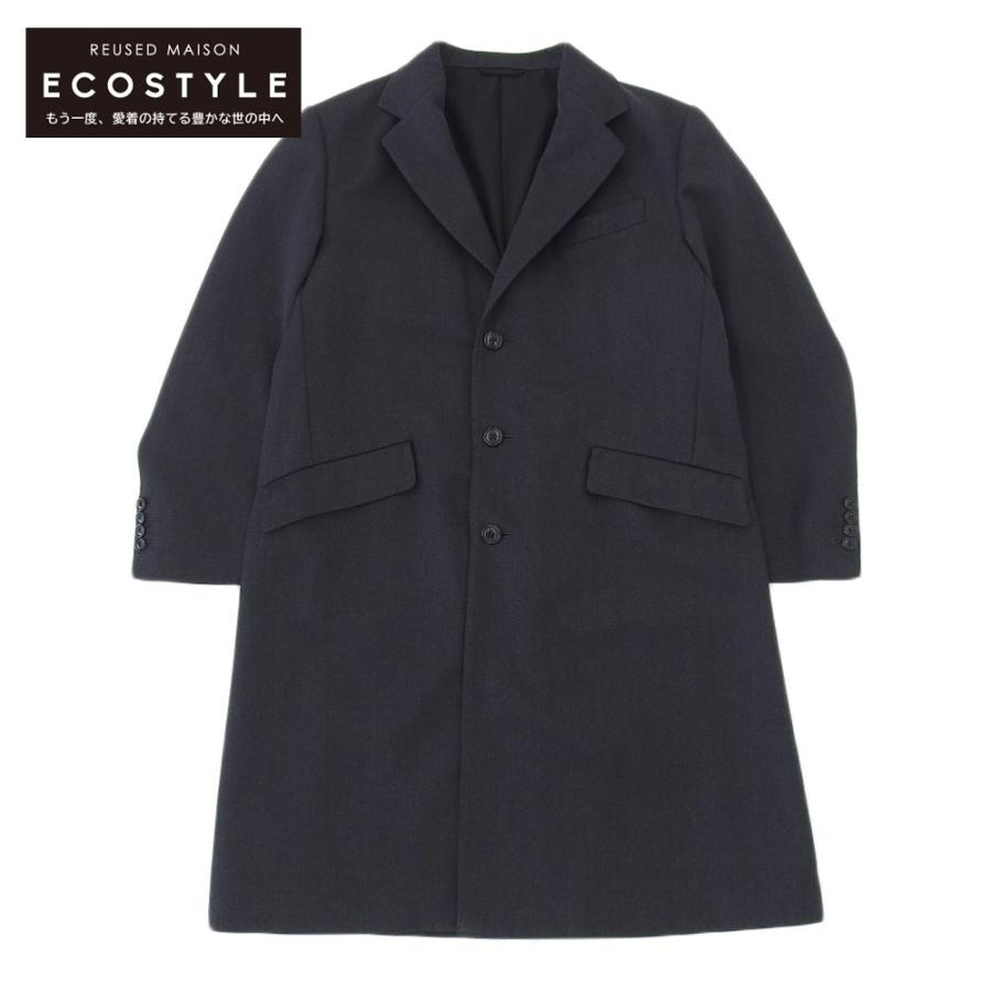 ★美品ユーズド★チェスターコート ★チャコールグレー★三陽商会★フランコプリンツ ミッドレングスチェスターコート / Col：GRIGIO グレー BOB JAPAN