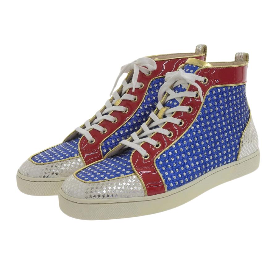 新品同様 Christian Louboutin クリスチャンルブタン SUPERBALL FLAT
