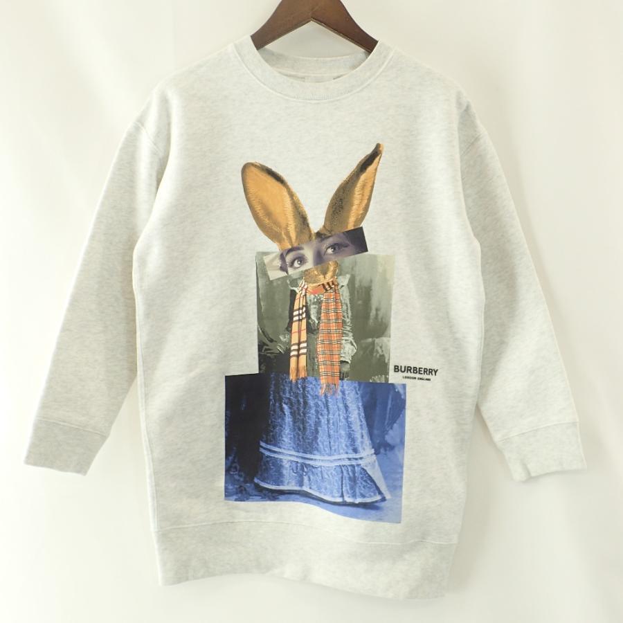 国内正規/ BURBERRY バーバリー プリントスウェット トップス 12Y 