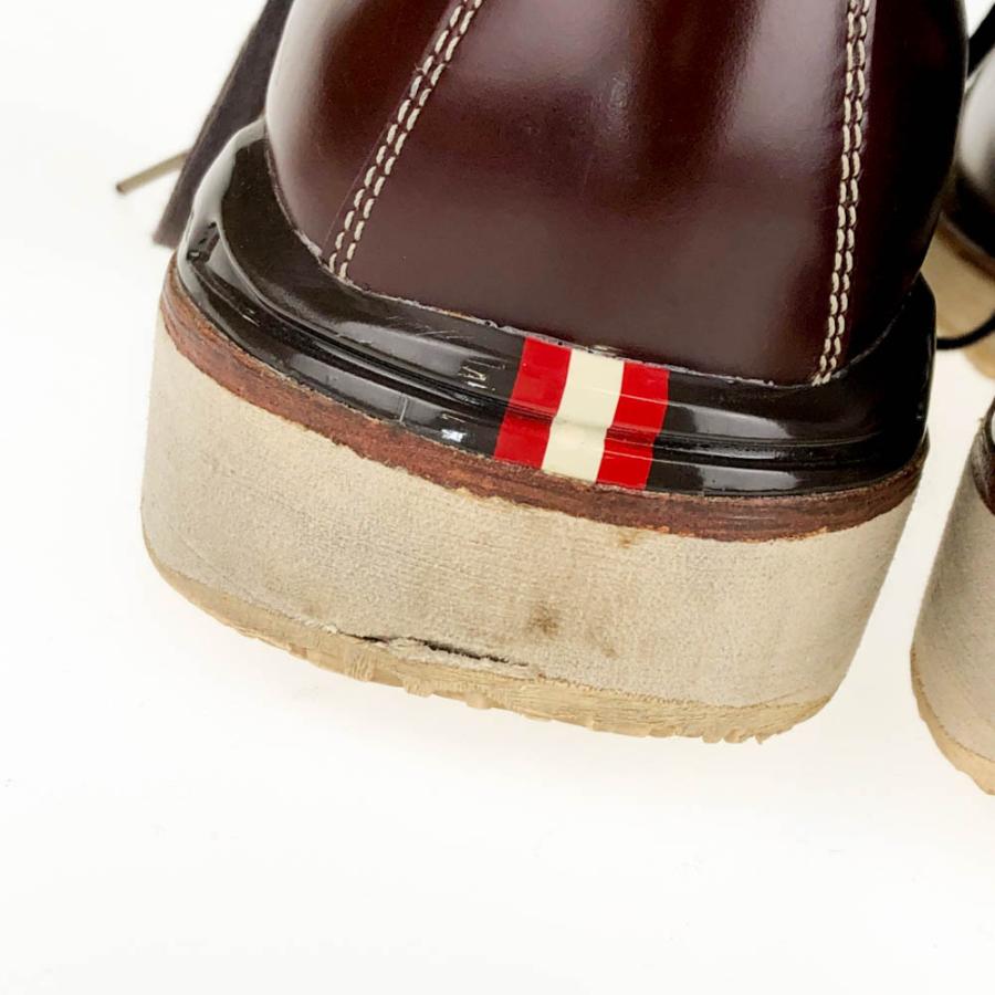 VISVIM VIRGIL CAP-FOLK BURGUNDY サイズ9 visvim ビズビム VIRGIL CAP-FOLK レザー レースアップ ブーツ