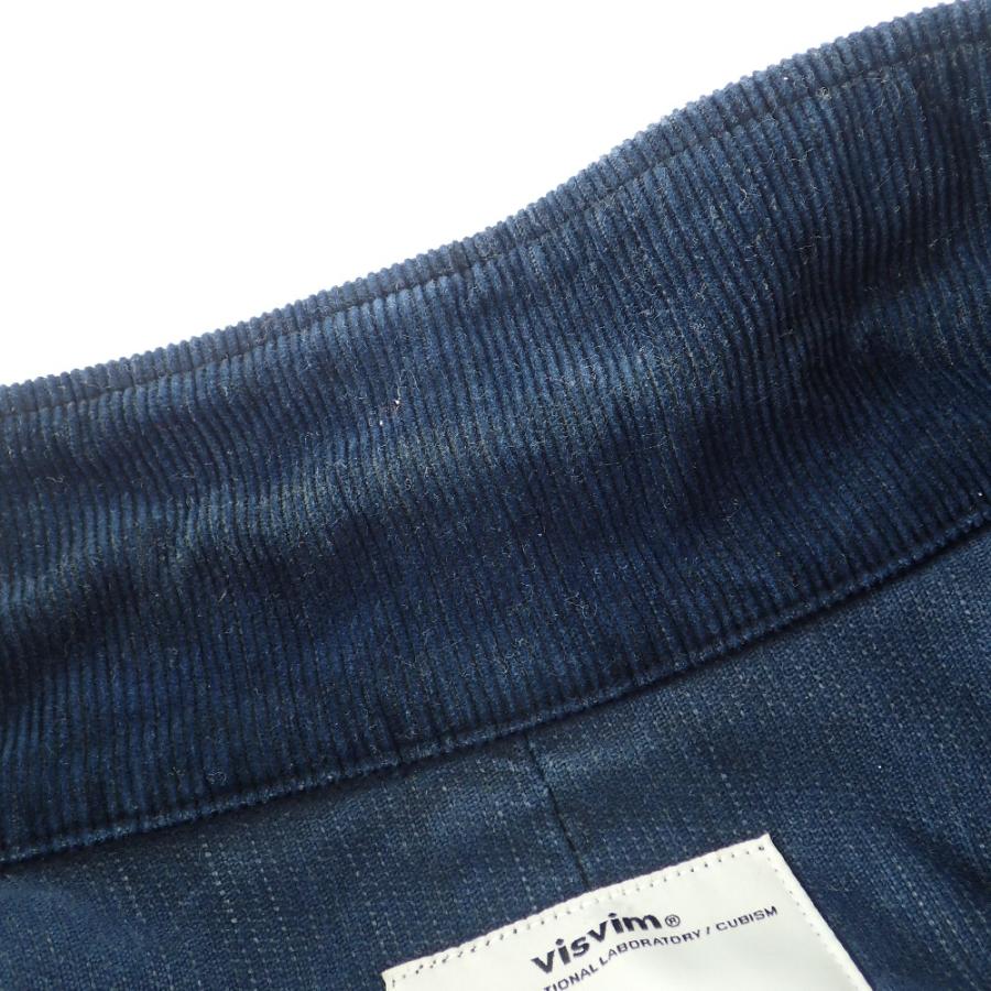 ビズビム visvim コーデュロイセットアップ 2 ネイビー 【公式通販】