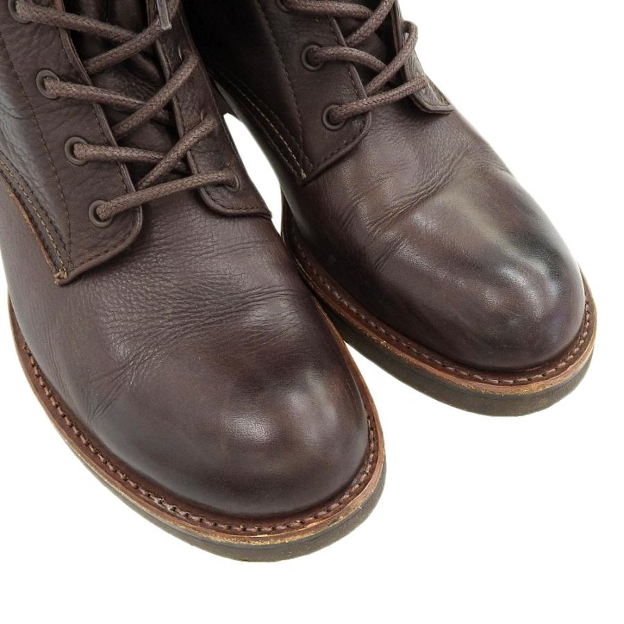 MR.OLIVE★ME524★WATER PROOF★防水ロガーブーツ 茶7.5 MR.OLIVE（ミスターオリーブ） ME-524 レースアップブーツ ウォーター