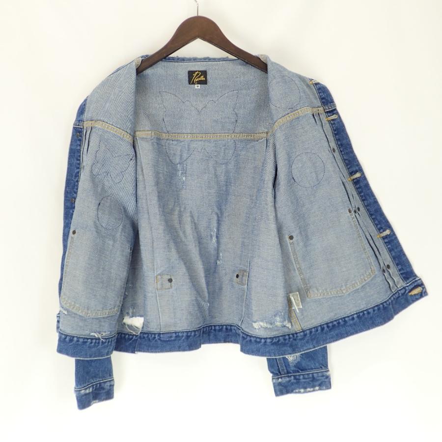 美品/22SS NEEDLES ニードルズ KP137 ワッペンカスタム ダメージ加工