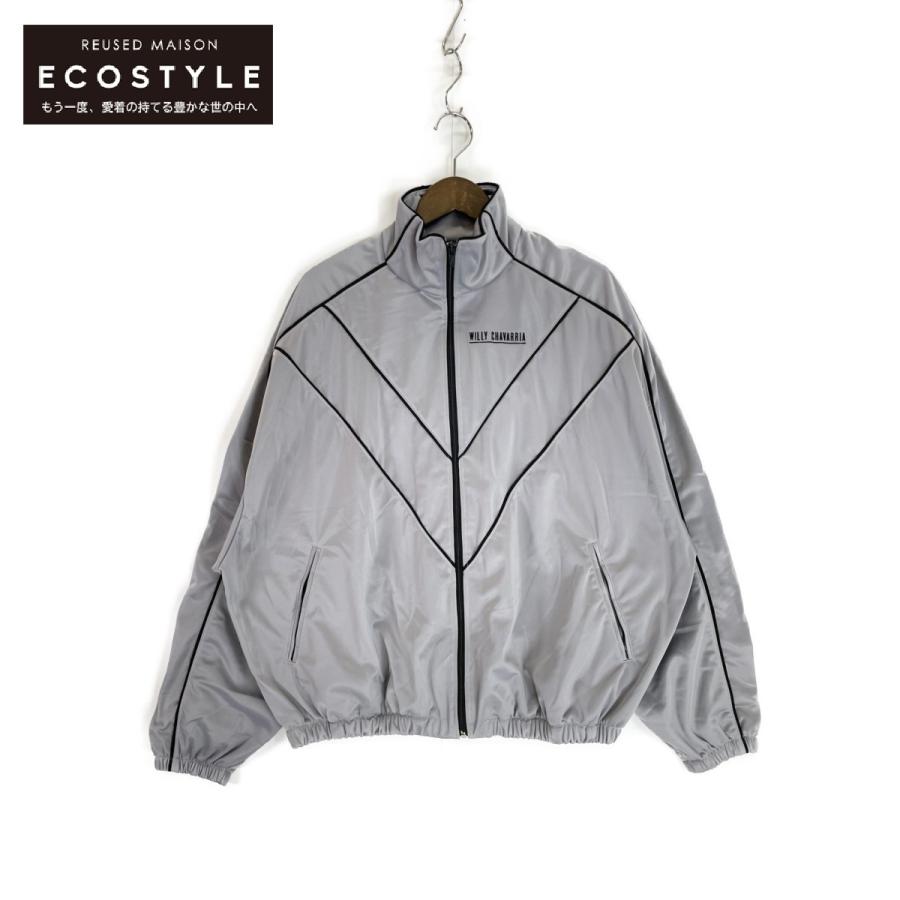WILLY CHAVARRIA ウィリーチャバリア グレー BUFFALO TRACK JACKET M