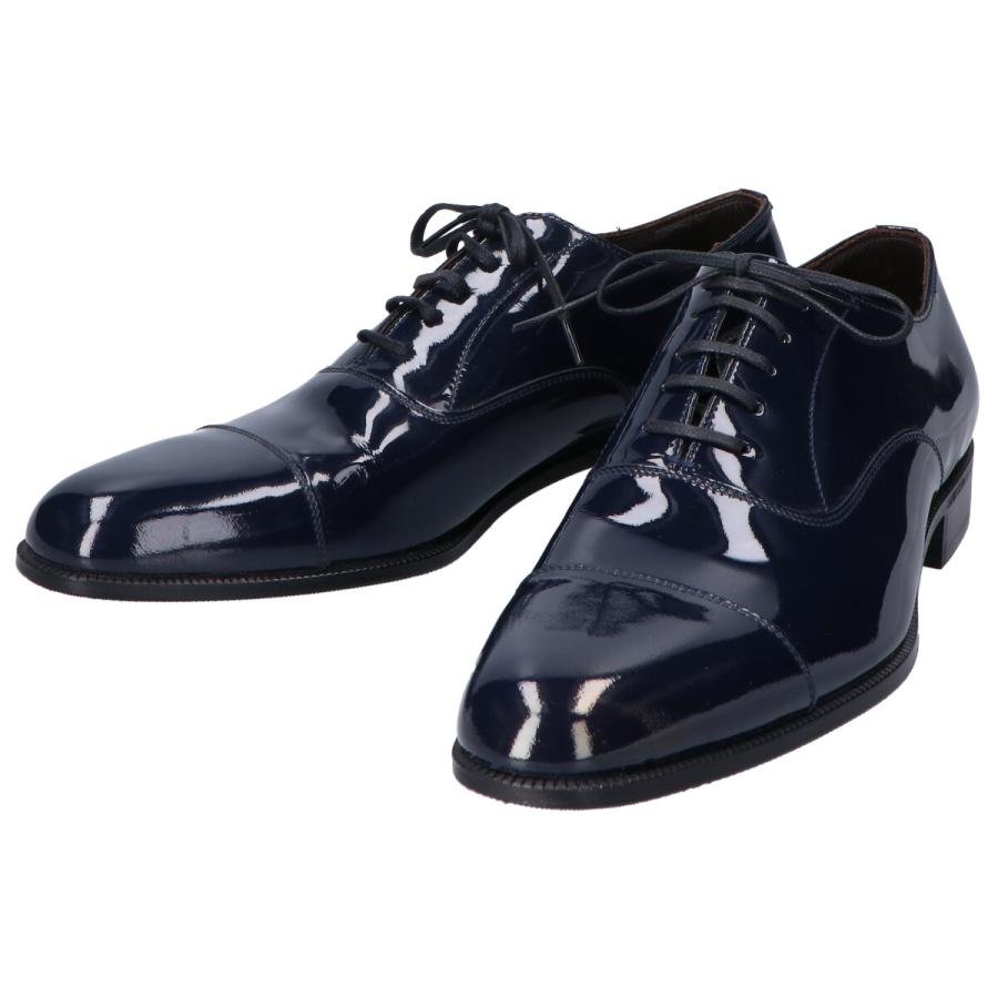 新品未使用 Otsuka 大塚製靴 IS-430 エナメル ストレートチップ