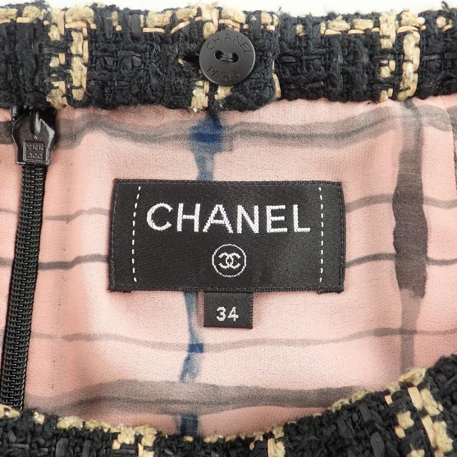 CHANEL（シャネル） 美品/21SS CHANEL P70539V61998 チェック ツイード
