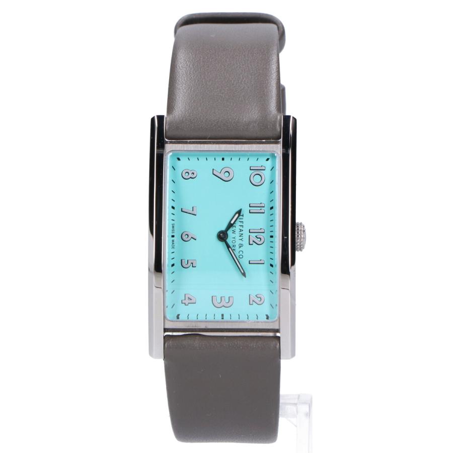 ★箱・保証書付き【TIFFANY&amp;Co.】ティファニー イーストウエストミニ 36668679 クォーツ レディース【ev20】 ティファニー イーストウエスト ミニ 36668679 ティファニーブルー