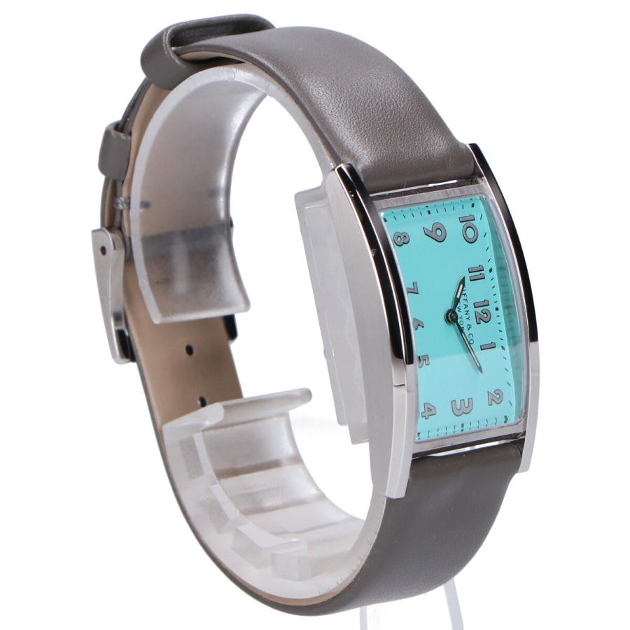 ★箱・保証書付き【TIFFANY&amp;Co.】ティファニー イーストウエストミニ 36668679 クォーツ レディース【ev20】 ティファニー イーストウエスト ミニ 36668679 ティファニーブルー
