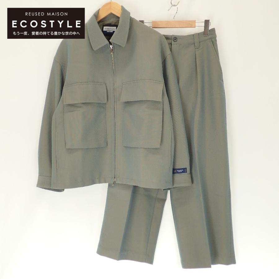 MAISON SPECIALウールツイルジップアップブルゾン MAISON SPECIAL（メゾンスペシャル）の「《ユニセックスアイテム