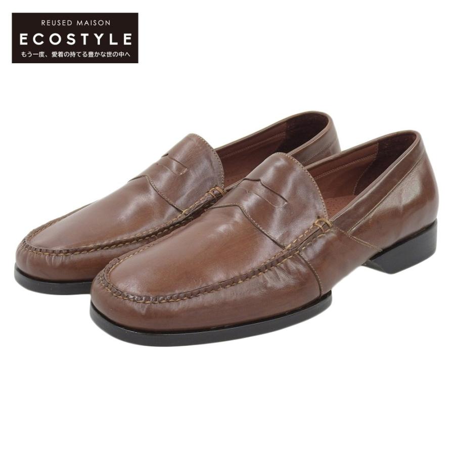 未使用 COLE HAAN コールハーン コインローファー シューズ メンズ 