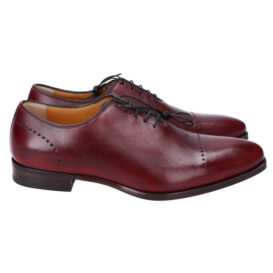 新品 a.testoni キャップトゥ オックスフォード コンビニシューズ 革靴