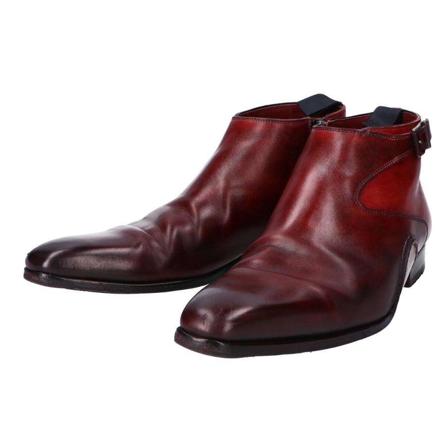 MAGNANNI マグナーニ 16655 オパンケ製法 ベルト サイドジップ