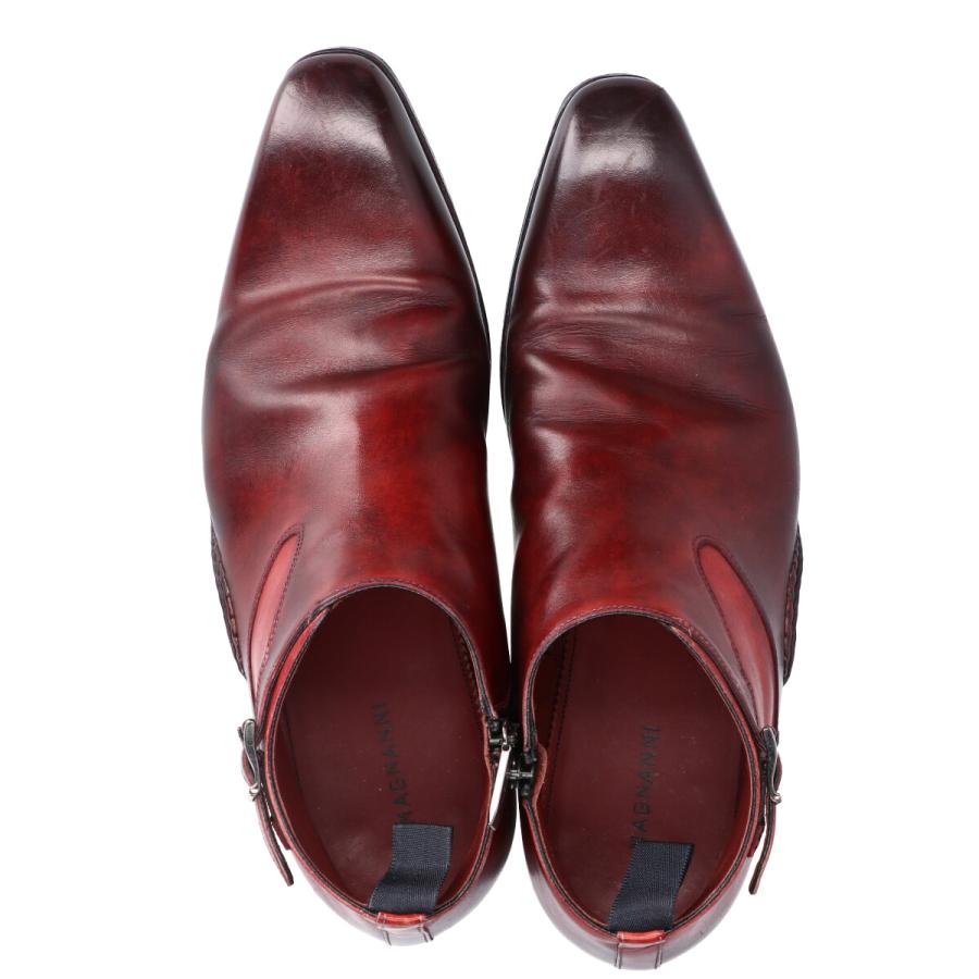 MAGNANNI マグナーニ 16655 オパンケ製法 ベルト サイドジップ