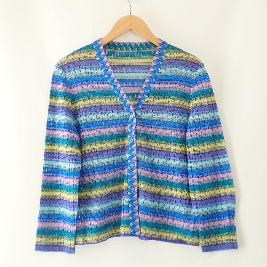 MISSONI（ミッソーニ） D-TK392 総柄ニットワンピースアンサンブル