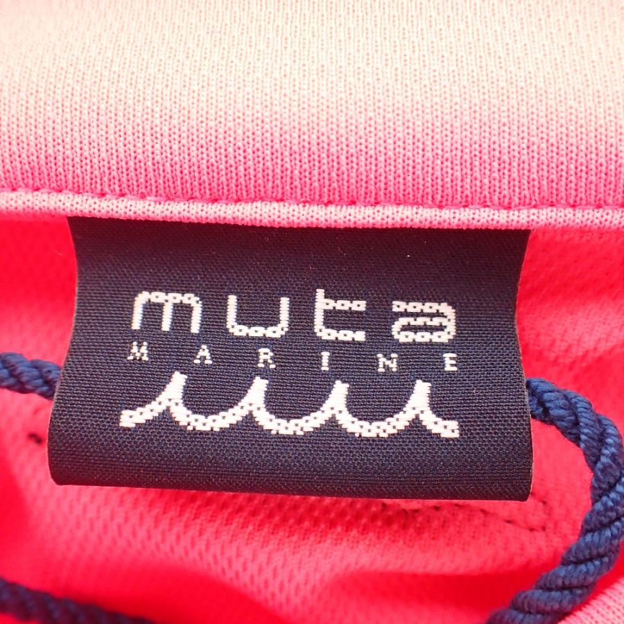 新品/ muta MARINEムータ マリン MUJ98507 バイカラー 半袖ポロシャツ