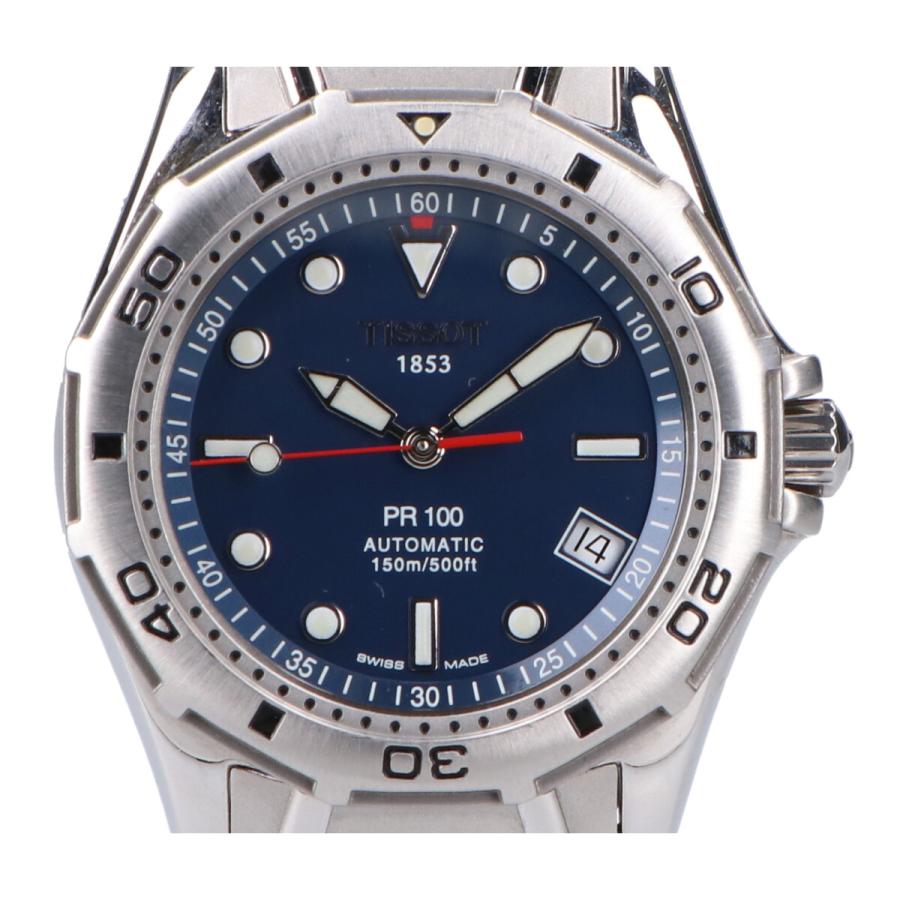 TISSOT（ティソ） 美品 P663//763 PR100 SSケース デイト 回転ベゼル
