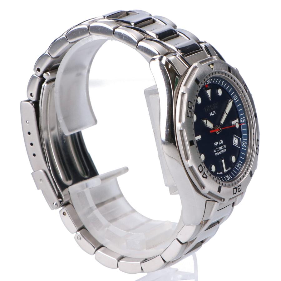 TISSOT（ティソ） 美品 P663//763 PR100 SSケース デイト 回転ベゼル
