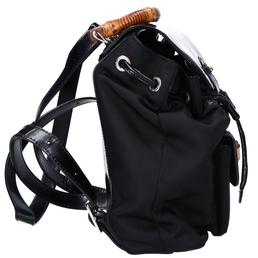 GUCCI（グッチ） 003・2058・0030・5 ナイロン/エナメル切替 バンブー