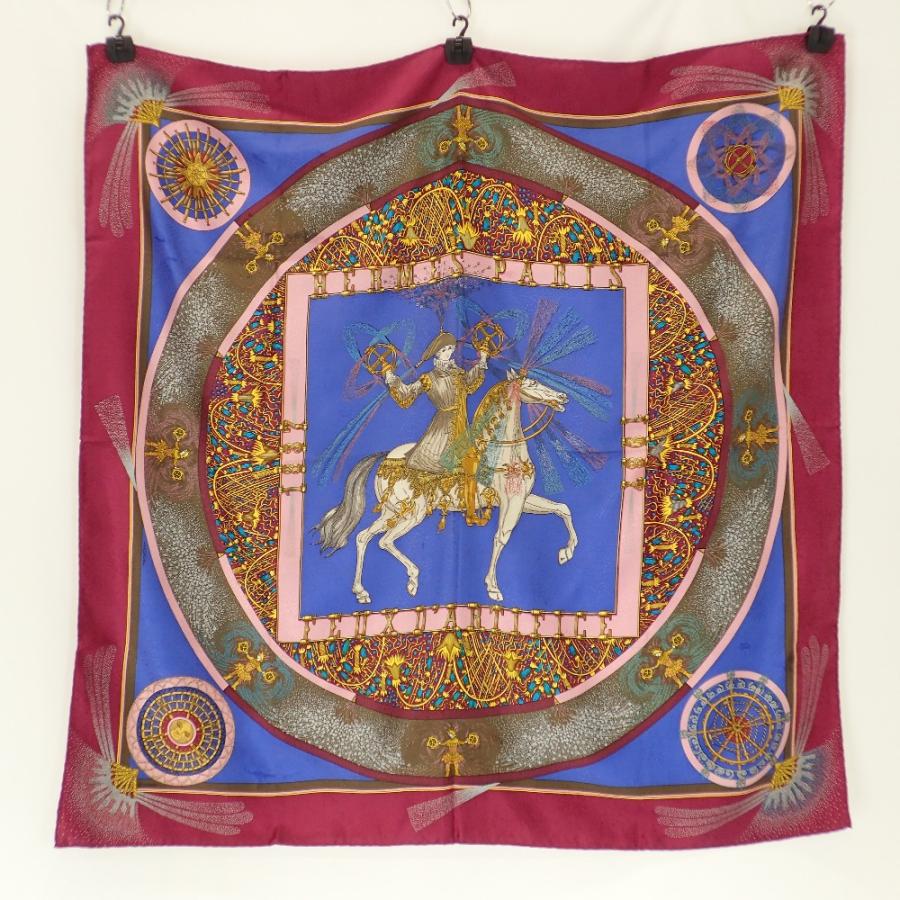 エルメス カレ90スカーフ 技巧の火 花火 150周年記念 新品同様 HERMES エルメス FEUX D'ARTIFICE 技巧の火 花火 カレ90 150