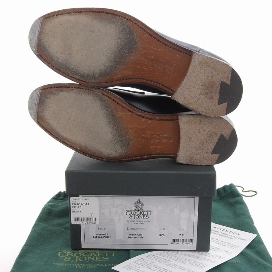 美品 CROCKETT＆JONES クロケット＆ジョーンズ ハーバード2 376ラスト