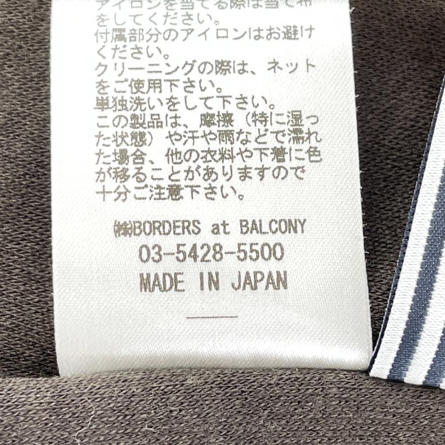 BORDERS at BALCONY ボーダーズアットバルコニー 21SS ブラウン BD2121