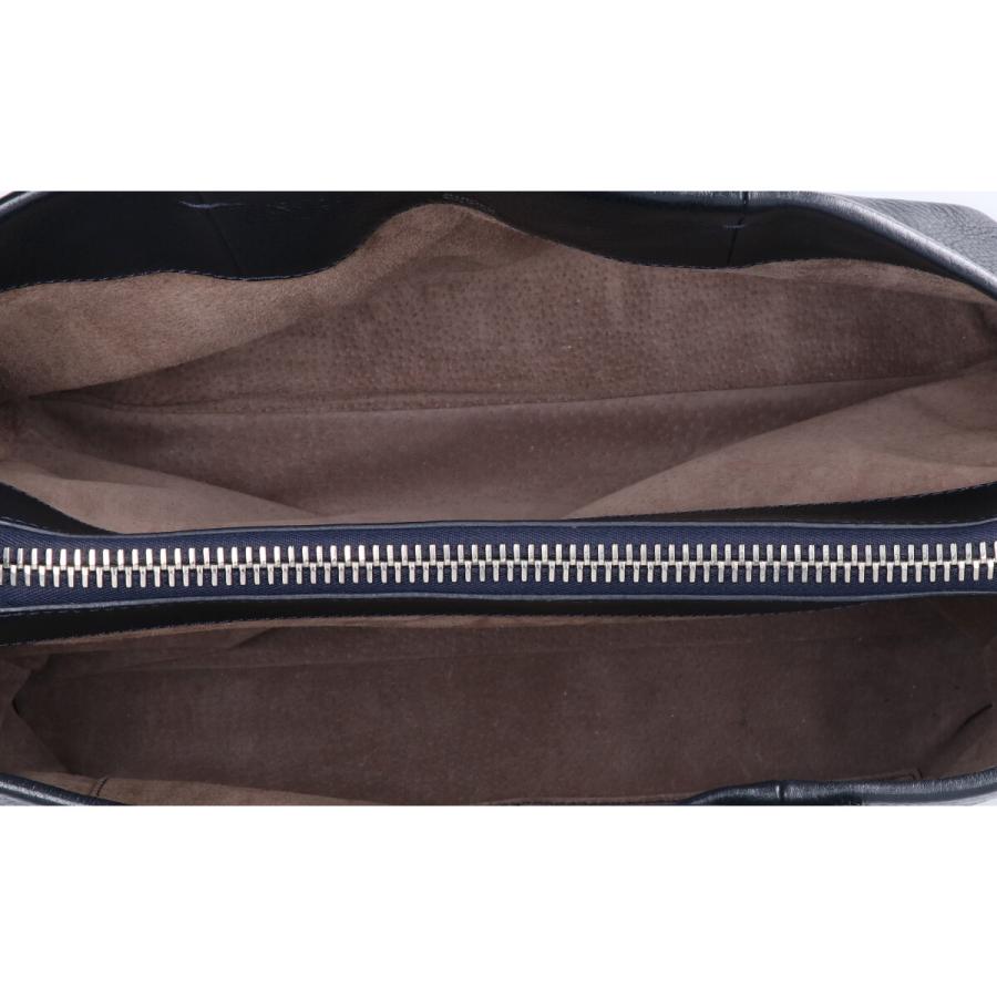 【美品】HIROFU ランポ 2wayリュック　トートバッグ　ネイビー HIROFU（ヒロフ） 美品 ランポ M ハンドバッグ ネイビー レディース