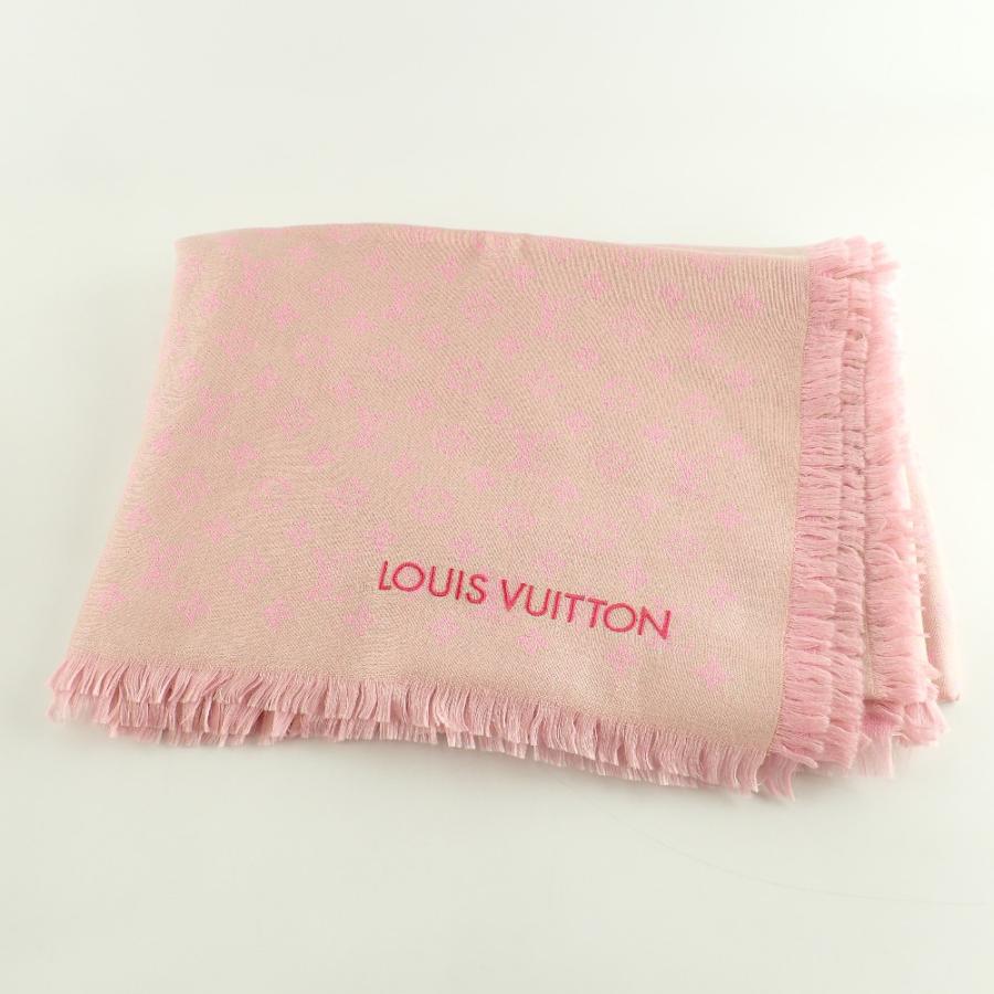 新品同様 LOUIS VUITTON ルイ・ヴィトン 20年製 R97644 シルク混ウール