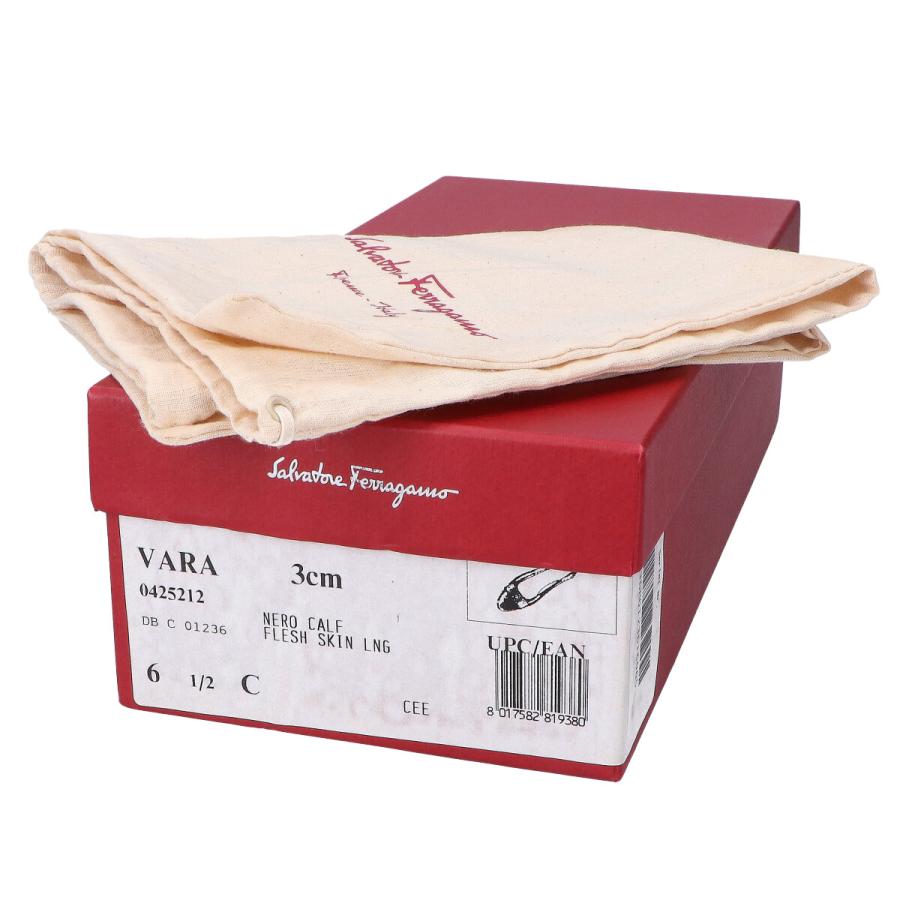 極美品/保存箱付✨サルヴァトーレフェラガモ ヴァラ キルティング パンプス Salvatore Ferragamo/サルヴァトーレフェラガモ】 ヴァラ キルティング