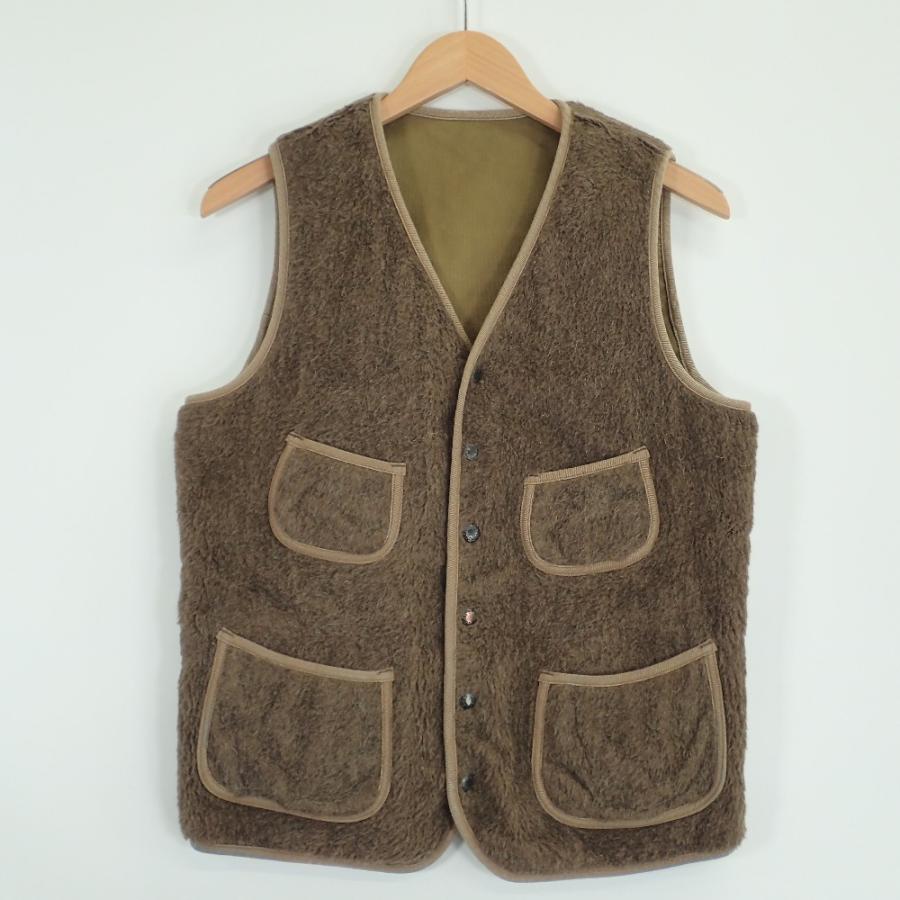 COLIMBO コリンボ STOCKMAN'S REVERSIBLE VEST ブラウン 35 ベスト