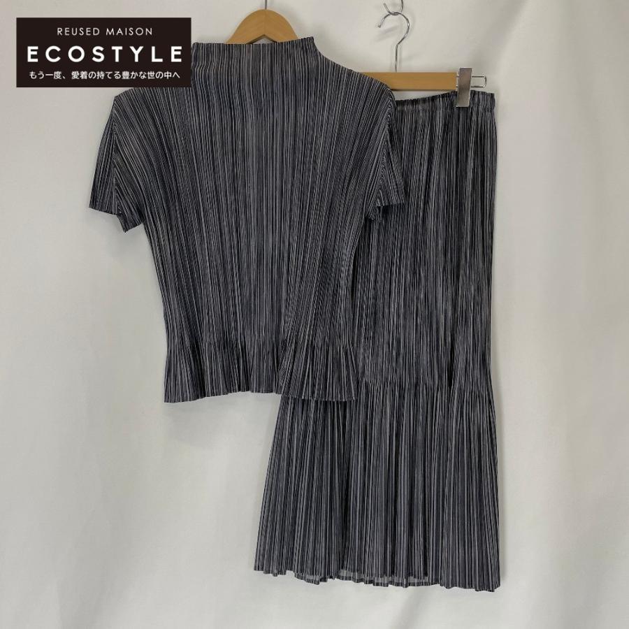 美品 PLEATS PLEASE プリーツプリーズ PP51-JK572/PP51-JG575 プリーツ  
