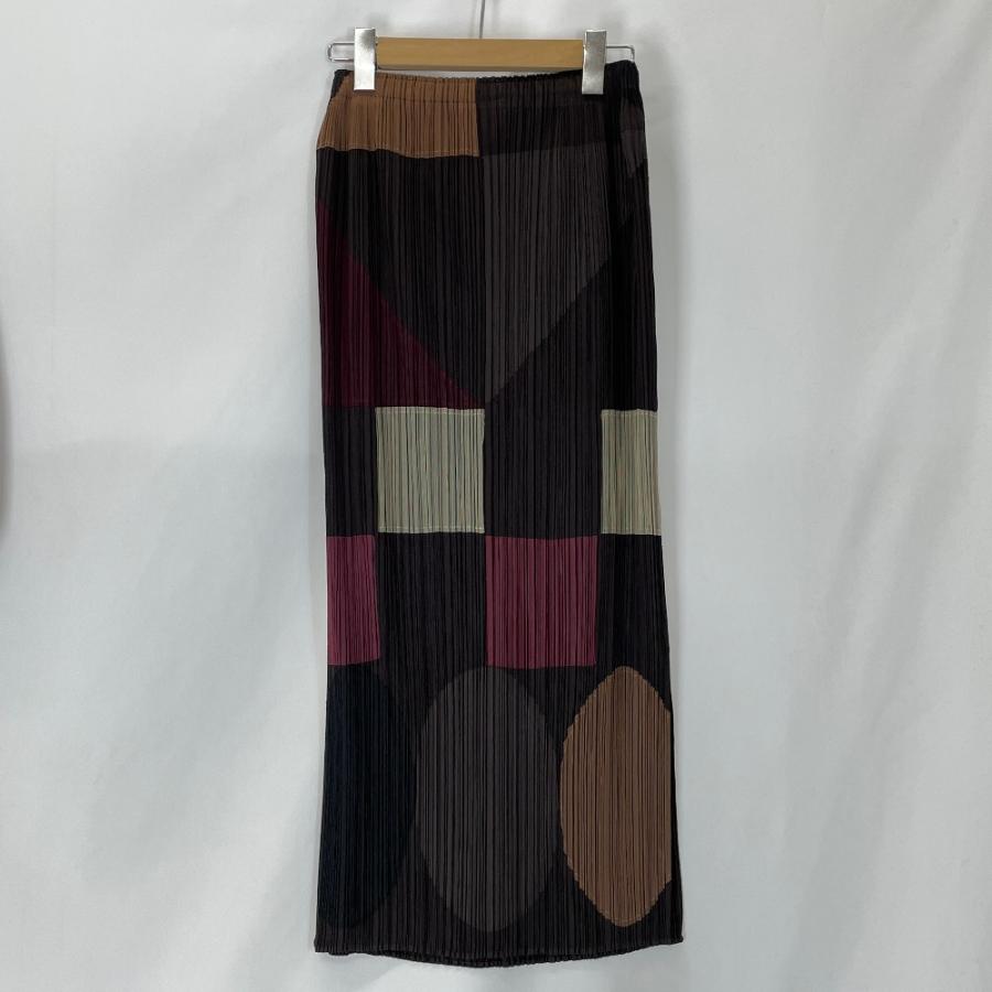 美品 PLEATS PLEASE プリーツプリーズ PP43-JK836/PP43-JG834 総柄