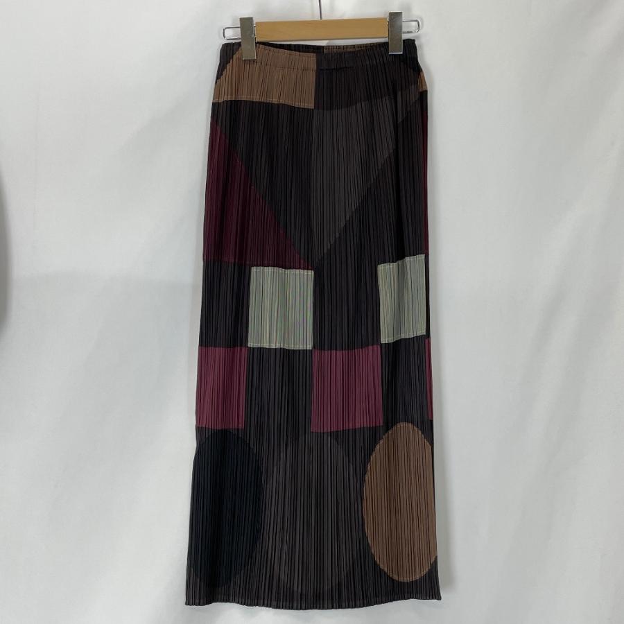 美品 PLEATS PLEASE プリーツプリーズ PP43-JK836/PP43-JG834 総柄