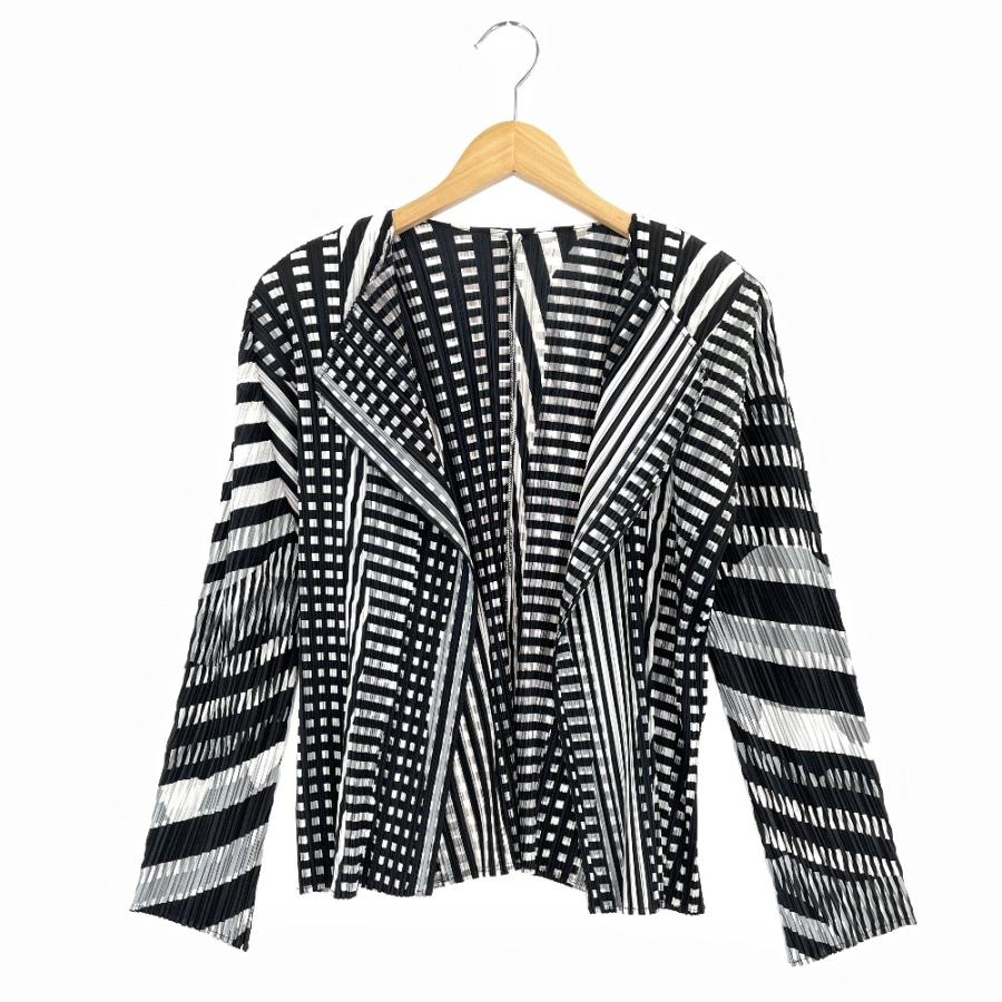 美品/ PLEATS PLEASE プリーツプリーズ PP33-JO852 総柄 プリーツ 