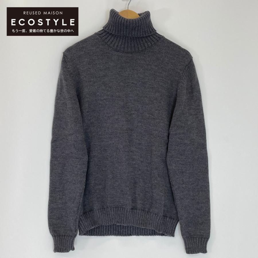 美品/国内正規 ZANONE ザノーネ 7ETJP1 ZC012 ウール タートルネック 