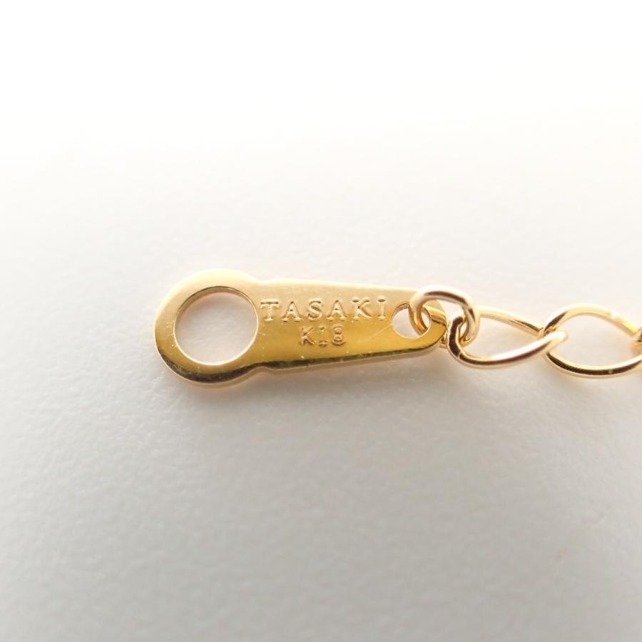 美品 TASAKI タサキ K18 ネックレスチェーン 42cm イエローゴールド