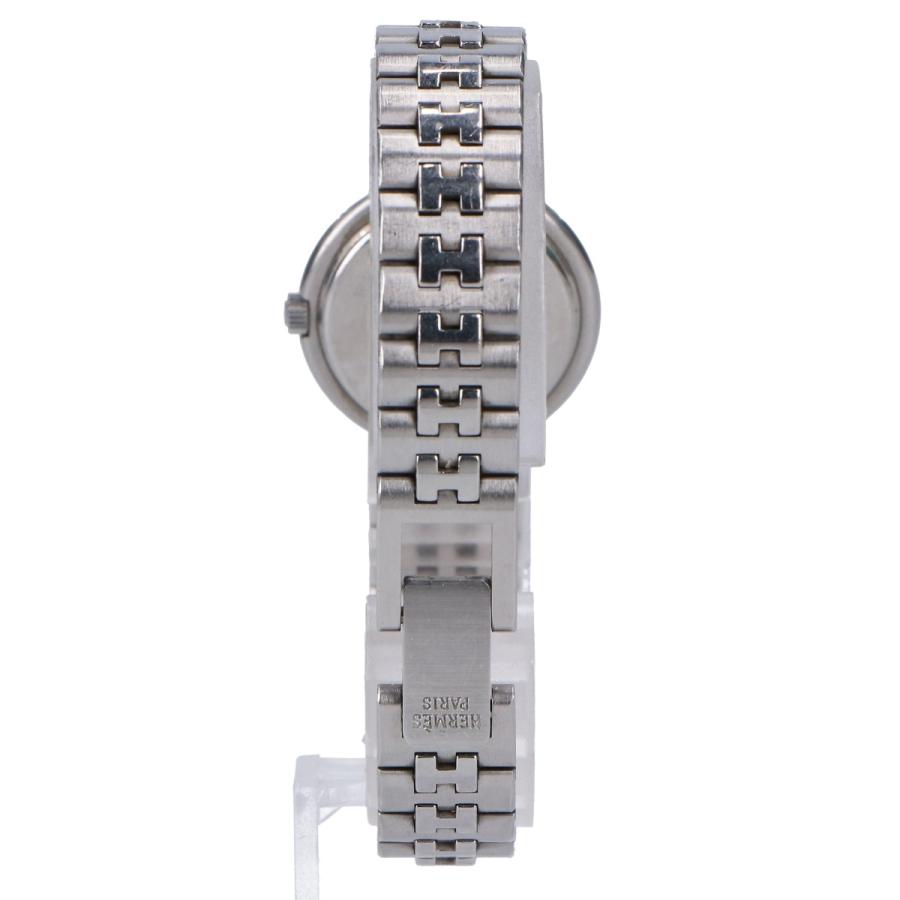 動作品 エルメス プロフィール 腕時計 HERMES HERMES エルメス プロフィール ウォッチ 腕時計 コンビ シルバー