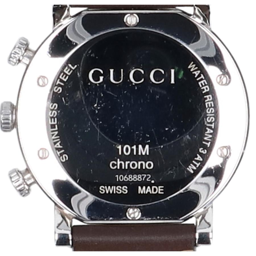 GUCCI 美品 グッチ 101M Gフェイス クロノグラフ 腕時計 GUCCI 美品 グッチ 101M Gフェイス クロノグラフ 腕時計