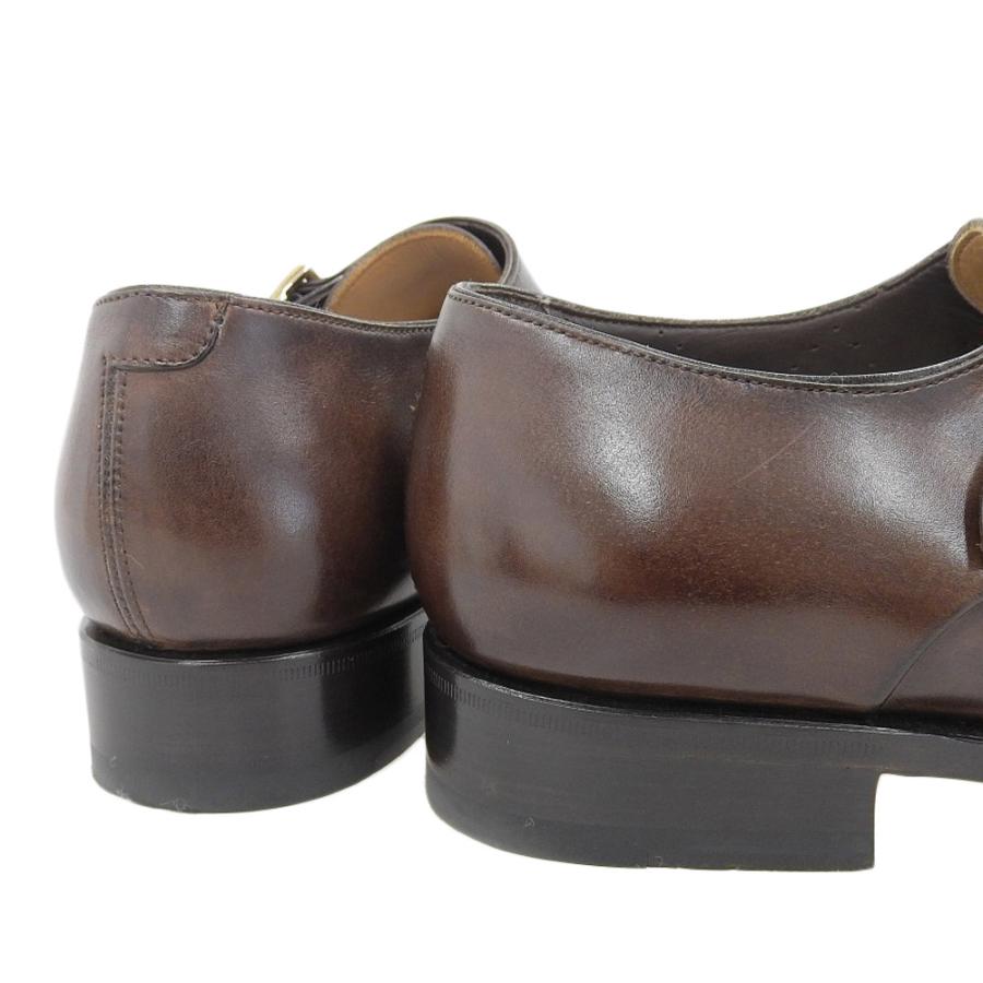 SANTONI（サントーニ） 美品 カーフ ダブルモンクストラップシューズ