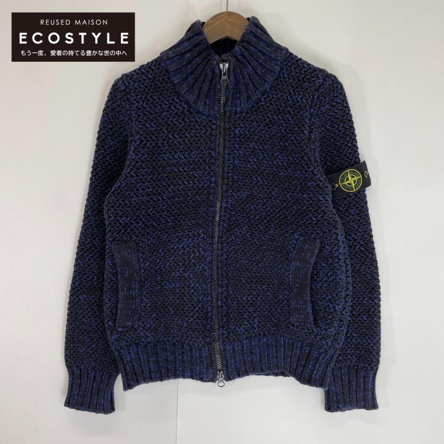 STONE ISLANDブラック 2571046 5515567B6 ハイネック ジップ STONE ISLANDブラック 2571046 5515567B6 ハイネック ジップ
