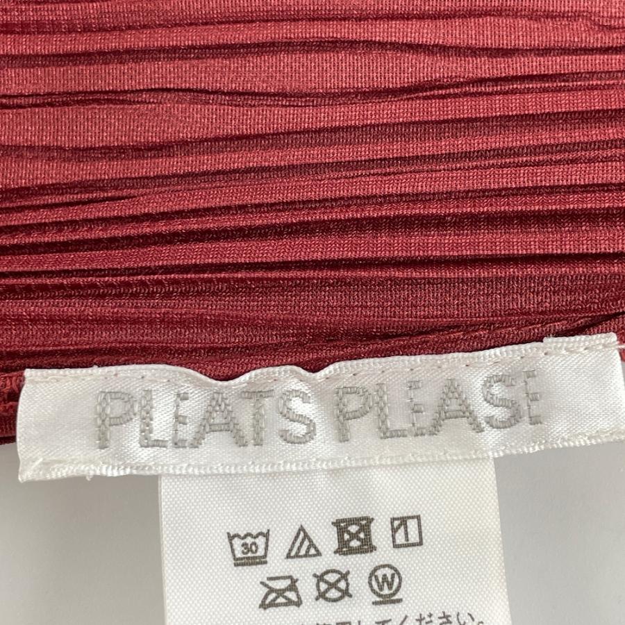 PLEATS PLEASE プリーツプリーズ 21AW ボルドー PP13 JC142 チャイナ