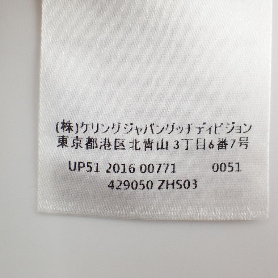 GUCCI グッチ ノースリーブ ワンピース S ネイビー リボン プリーツ 中古・古着通販】GUCCI (グッチ) シェリーラインノースリーブ