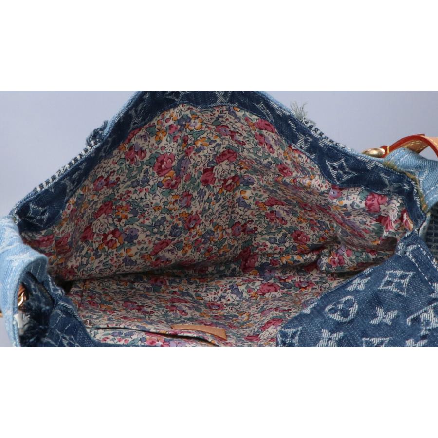 ヴィトン モノグラム ショルダーバッグ LOUIS VUITTON ルイ・ヴィトン M95374 モノグラムデニム パッチ