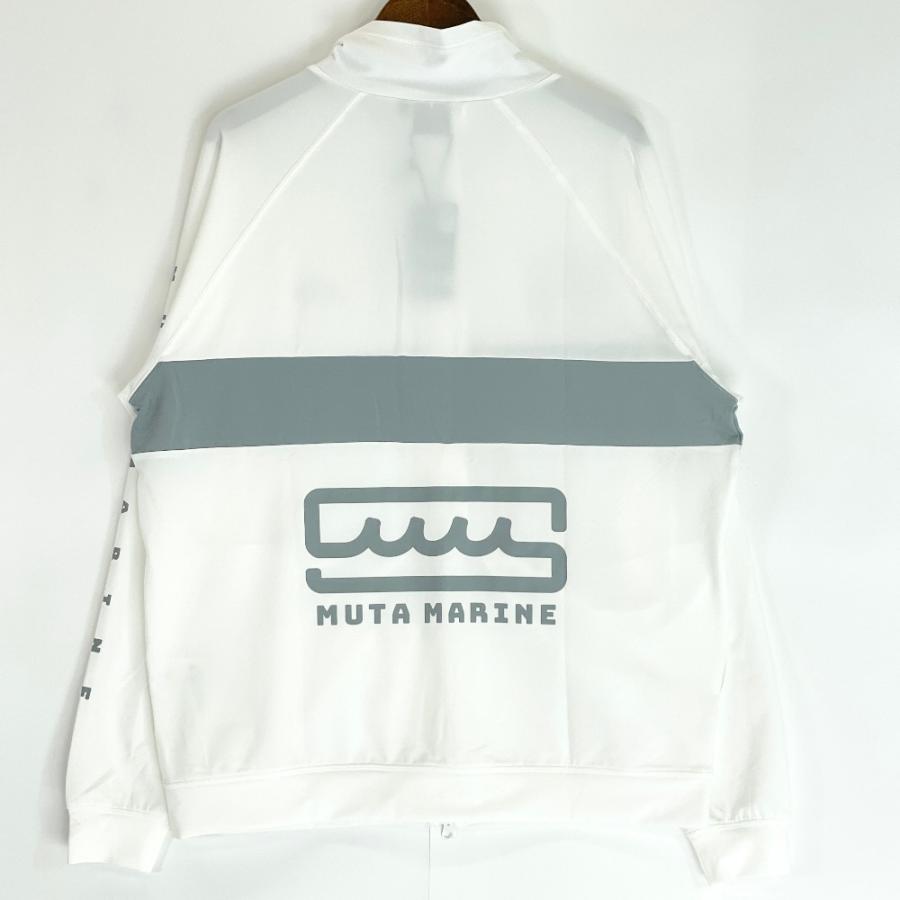muta ムータ ホワイト MMTK-435047-WH スタンドラッシュパーカー 7
