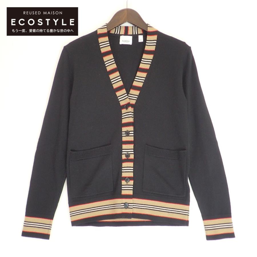 バーバリー カーディガン ブラック Mサイズ 8008953 21SS バーバリー カーディガン ブラック Mサイズ 8008953 21SS