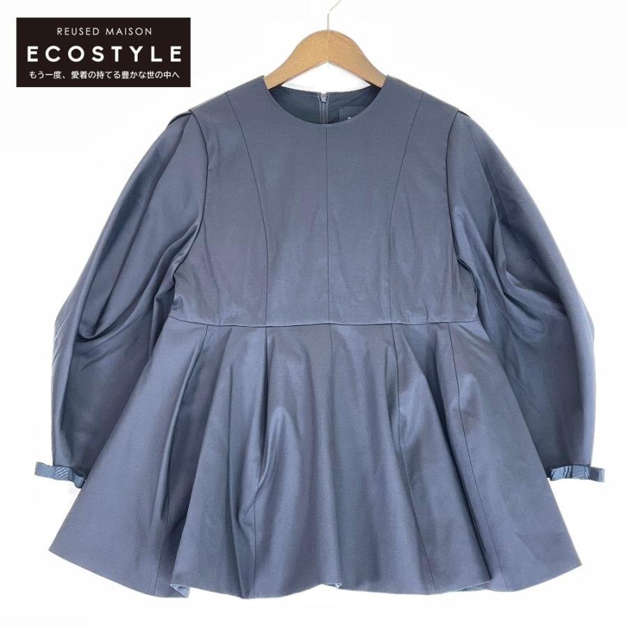 yori ヨリ 【Shirocon】22AW ブラック SC2221-016AW origamiブラウス 